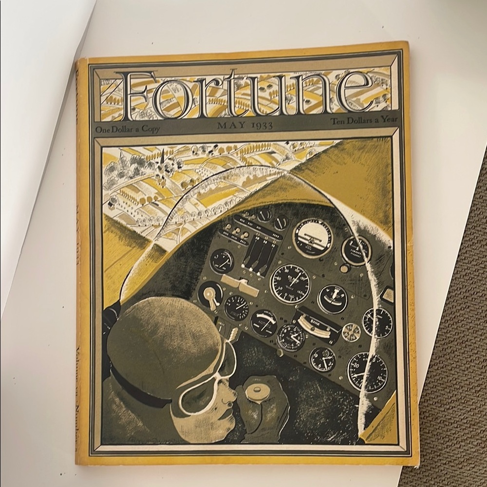 Fortune Magazine Vintage May 1933